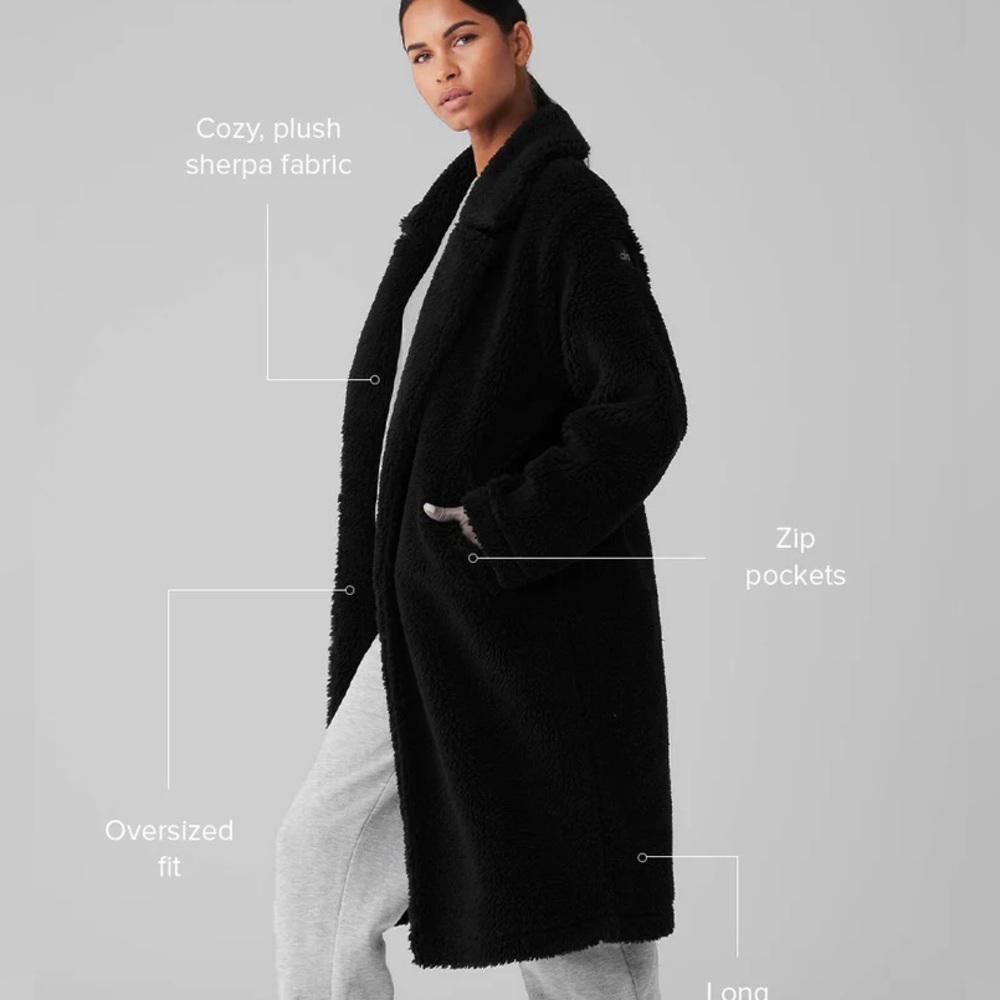 Alo oversized Sherpa trench. Perfect condition, only worn a few times.